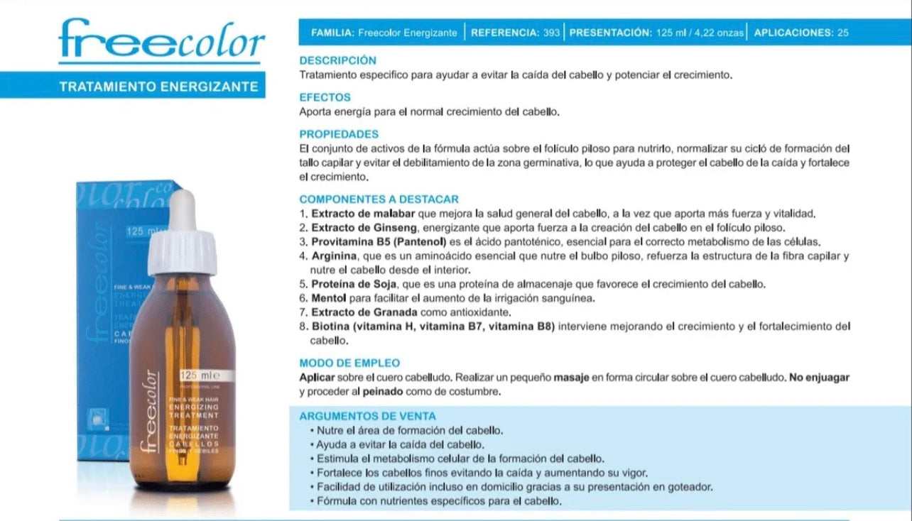 Freecolor Tratamiento Energizante 4.6oz