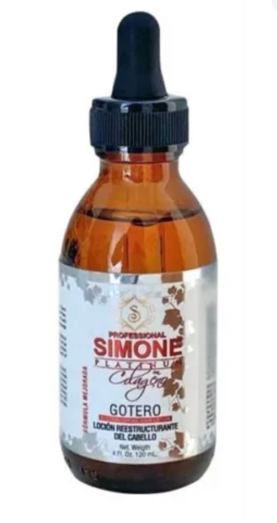 Simone Colageno Gotero 4oz / 120 Minoxidil 4% Y Biotin