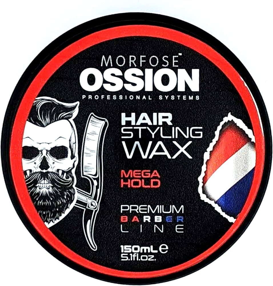 Morfose Ossion Hair Styling Wax… Mega Hold 5.1oz