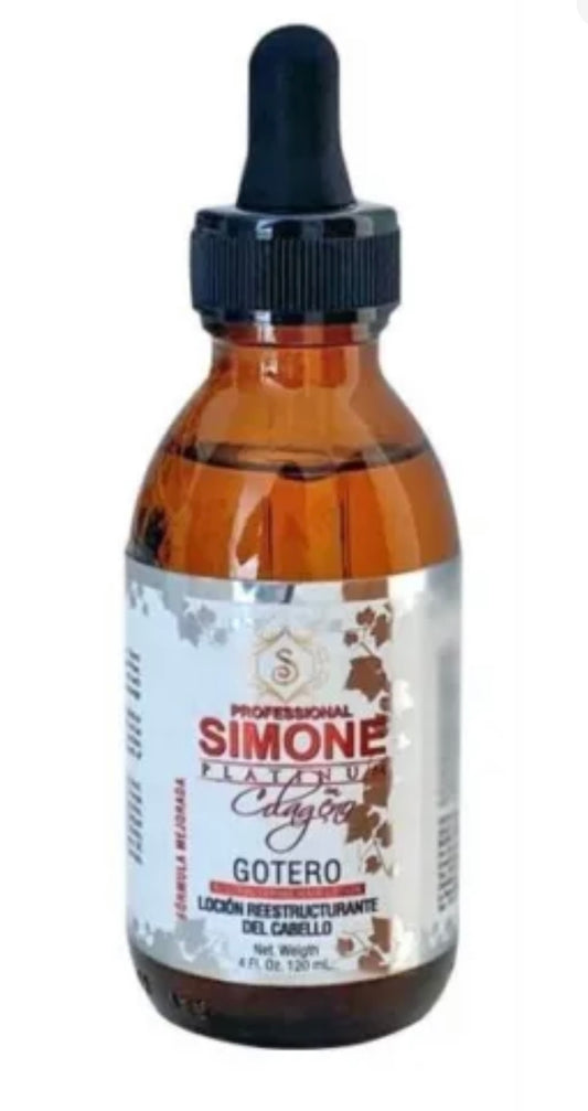 Simone Colageno Gotero 4oz / 120 Minoxidil 4% Y Biotin