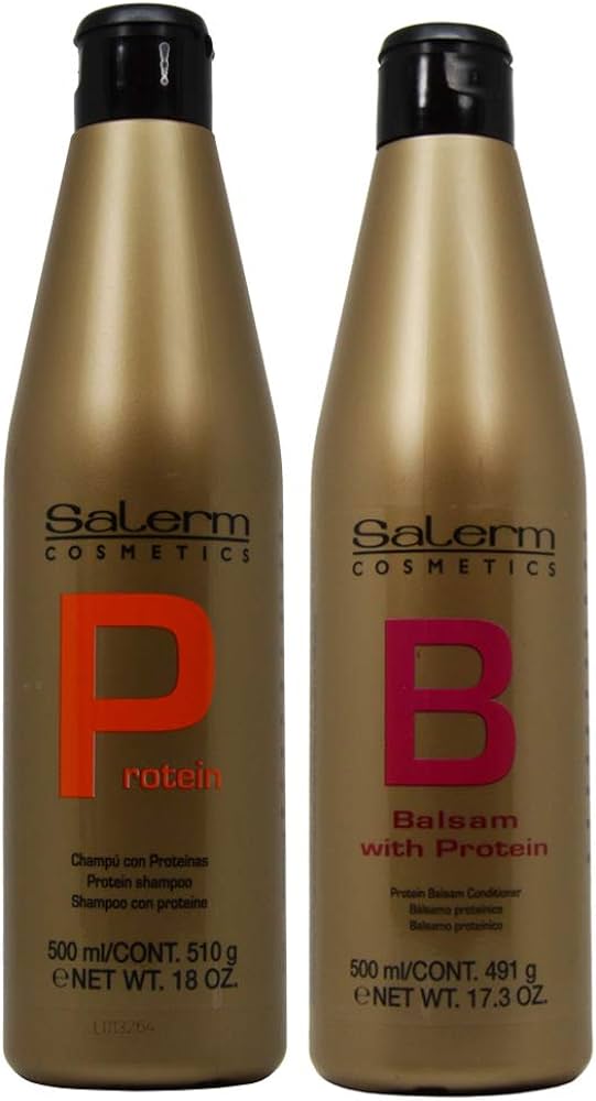 Salerm Cosmetics PROTEIN Shampoo & PROTEIN BALSAM Conditioner DUO Set