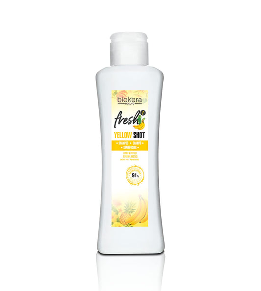 Yellow Shot Shampoo Biokera Natura 10.8oz